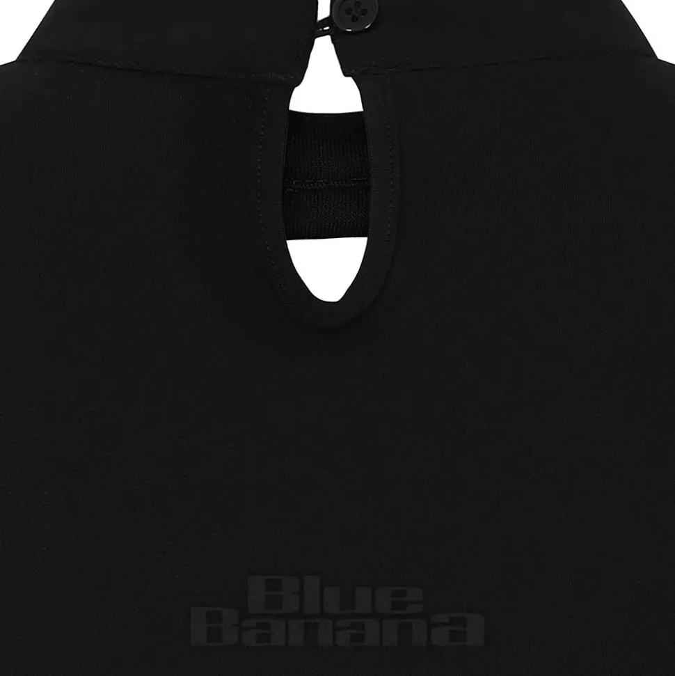 Banned Lavinia Crop Top (Black)