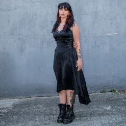 Banned Lunar Veil Dress (Black)
