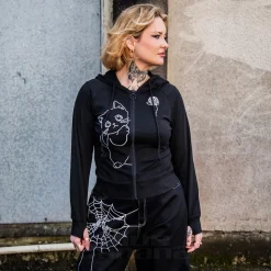 Banned Meowgical Hoodie (Black)
