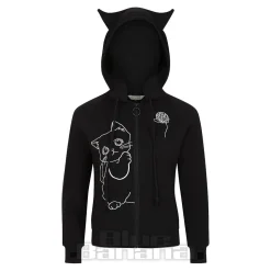 Banned Meowgical Hoodie (Black)