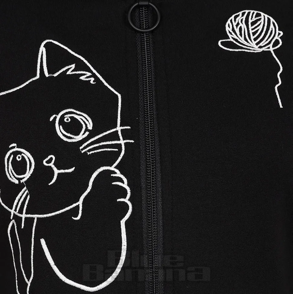 Banned Meowgical Hoodie (Black)