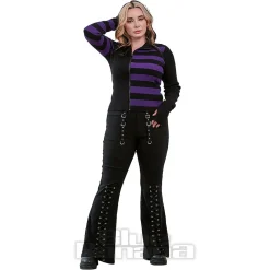 Banned Midnight Ritual Cardigan (Black/Purple)