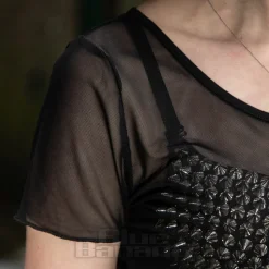 Banned Moody Melody Mesh Top (Black)