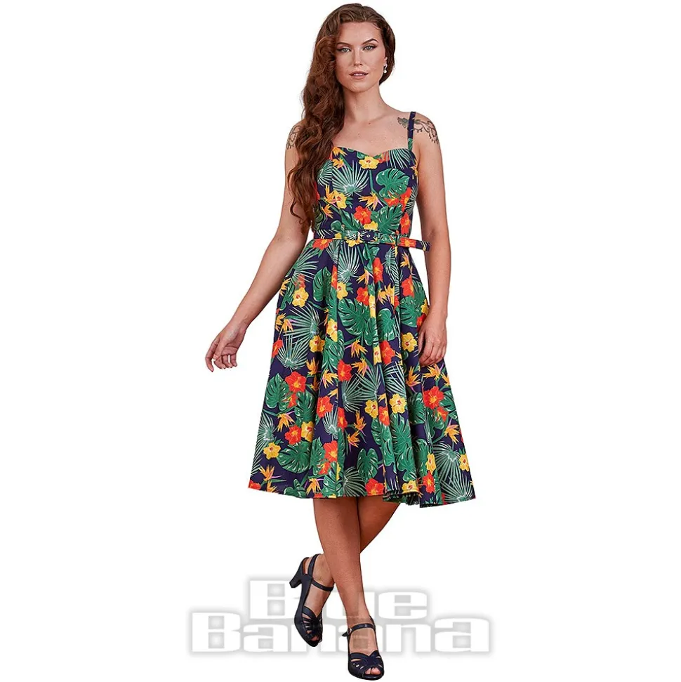Banned Morena Tropical Dress (Multicolour)