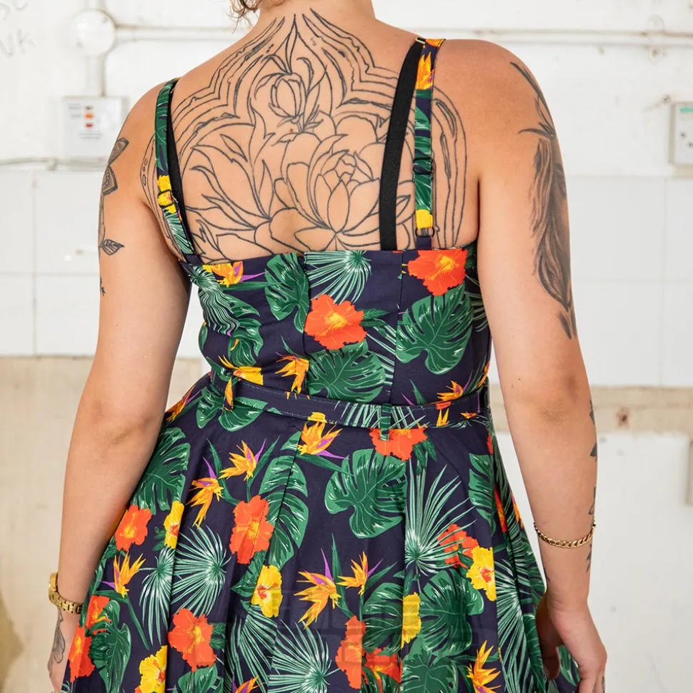 Banned Morena Tropical Dress (Multicolour)
