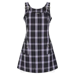 Banned No Rules Buckle Mini Dress (Purple)