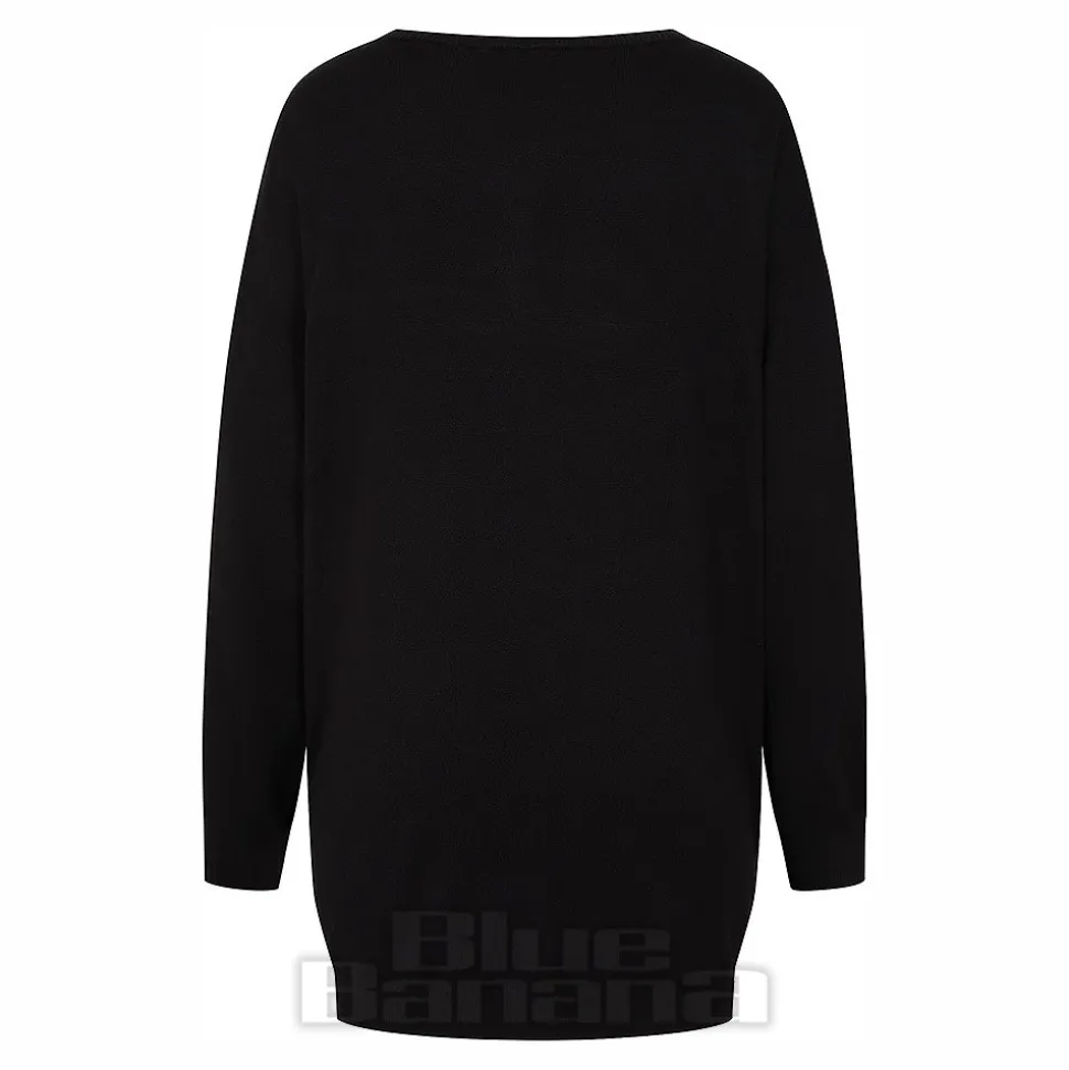 Banned Panic Purrfect Jumper (Black)
