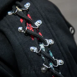 Banned Pixie Skull Hoodie (Black)