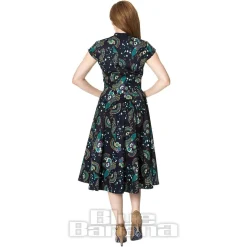 Banned Proud Peacock Dress (Blue)