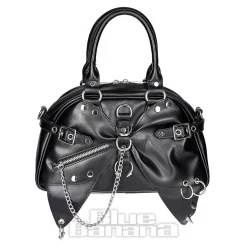Banned Rebel Sugar Alternative Handbag (Black)