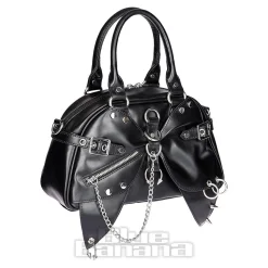 Banned Rebel Sugar Alternative Handbag (Black)