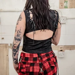 Banned Rogue Ribbon Top (Black)