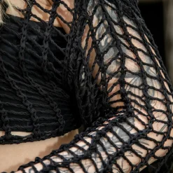 Banned Shadow Grid Jumper (Black)