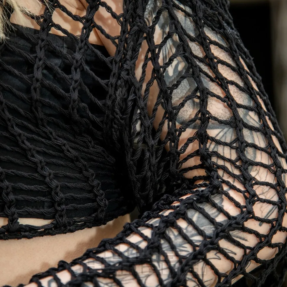 Banned Shadow Grid Jumper (Black)