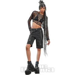 Banned Shadow Grid Jumper (Black)