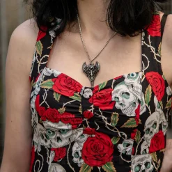 Banned Skull Garden Dress (Multicolour)