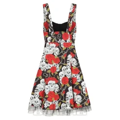 Banned Skull Garden Dress (Multicolour)