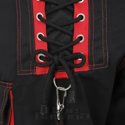Banned Strappy Paxt Trousers (Black/Red)