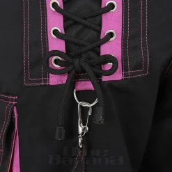 Banned Strappy Paxt Trousers (Black/Pink)