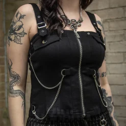 Banned Street Anarchy Top (Black)