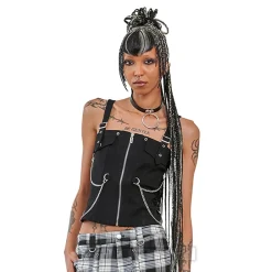 Banned Street Anarchy Top (Black)