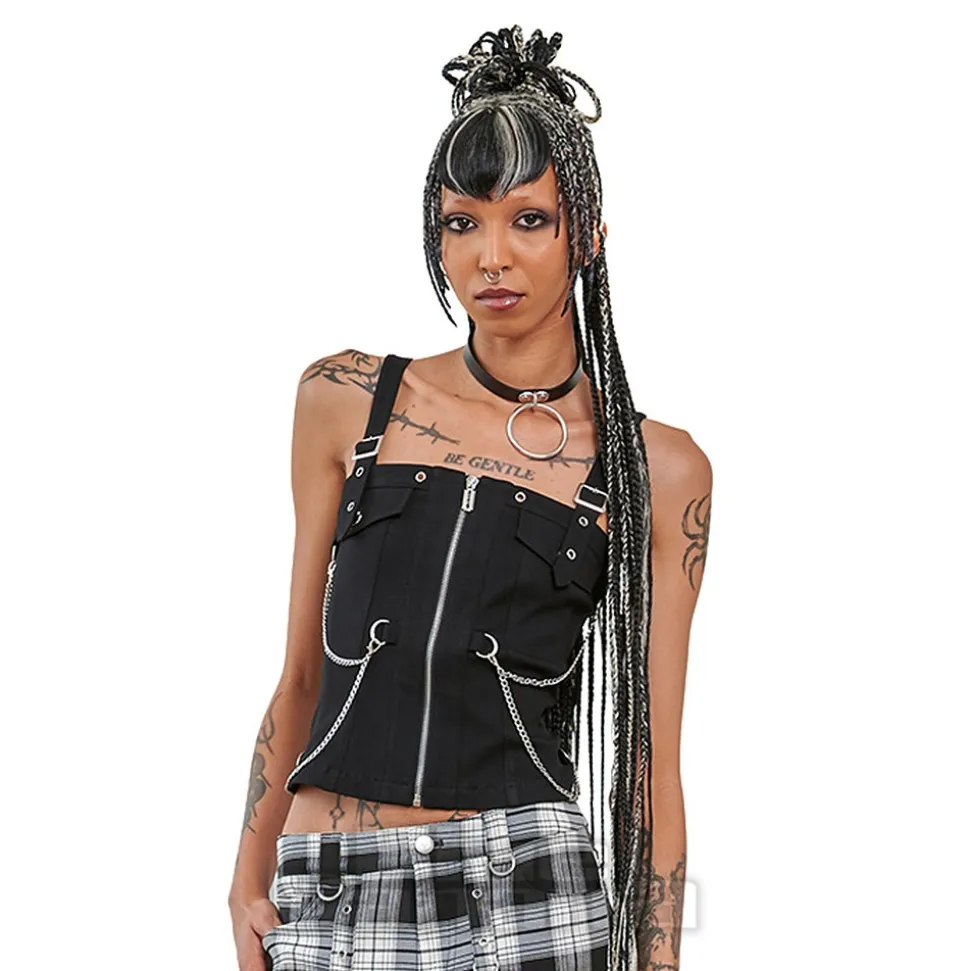 Banned Street Anarchy Top (Black)