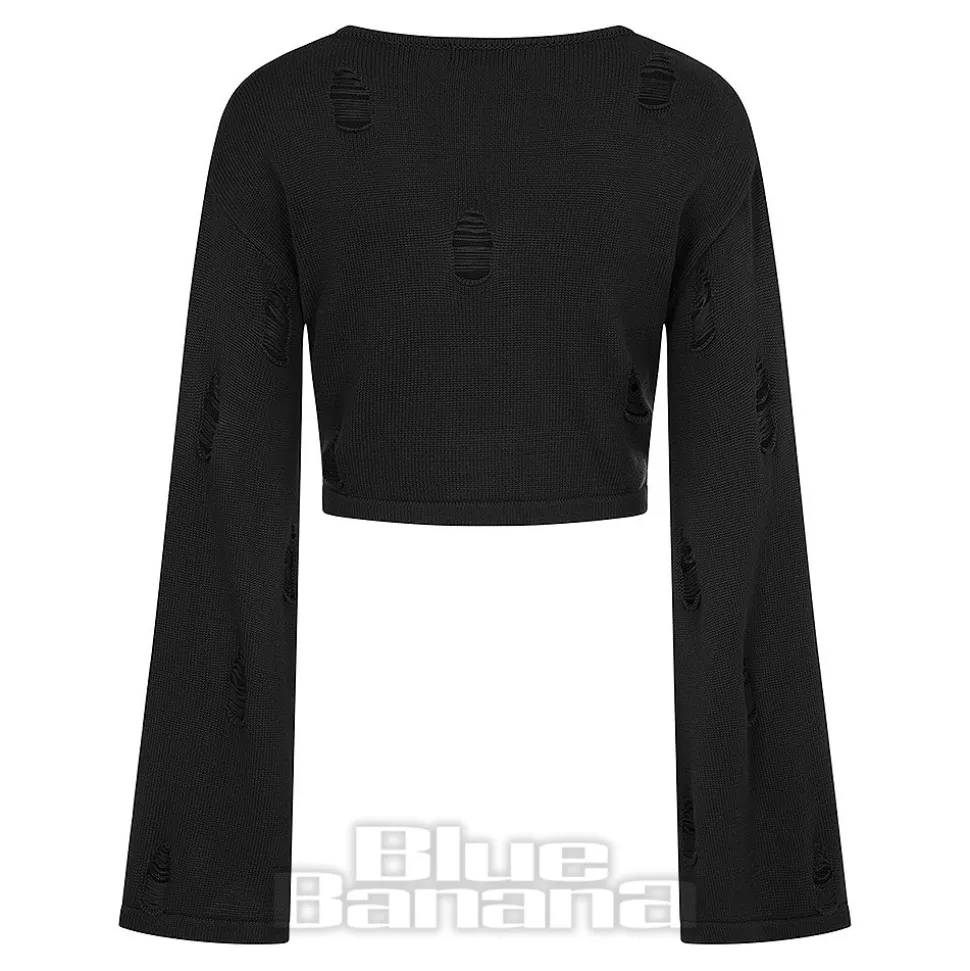 Banned Torn Affection Jumper (Black)