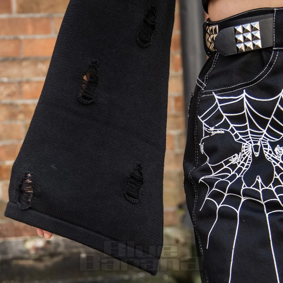 Banned Torn Affection Jumper (Black)