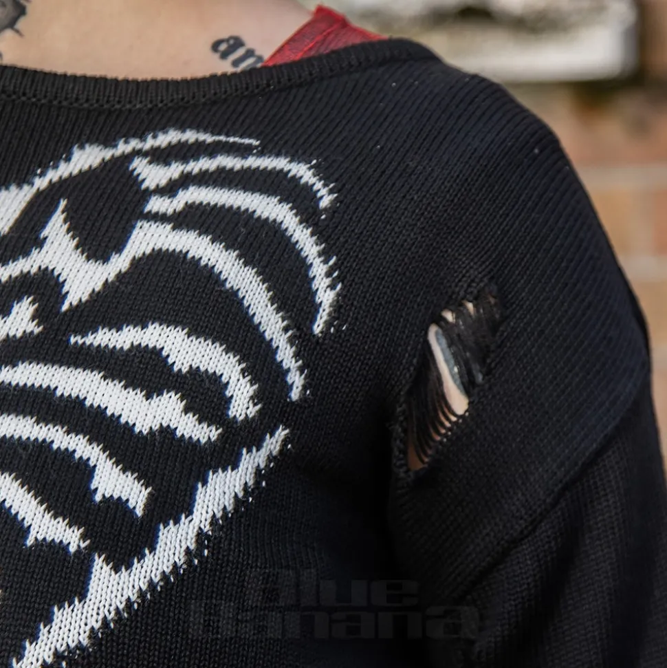 Banned Torn Affection Jumper (Black)
