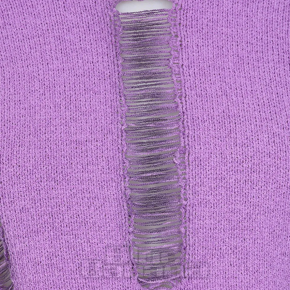 Banned Torn Apart Jumper (Purple)