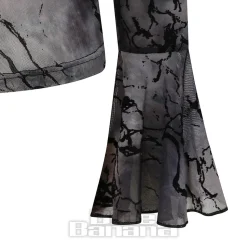 Banned Valkyrie Top (Black/Blue)