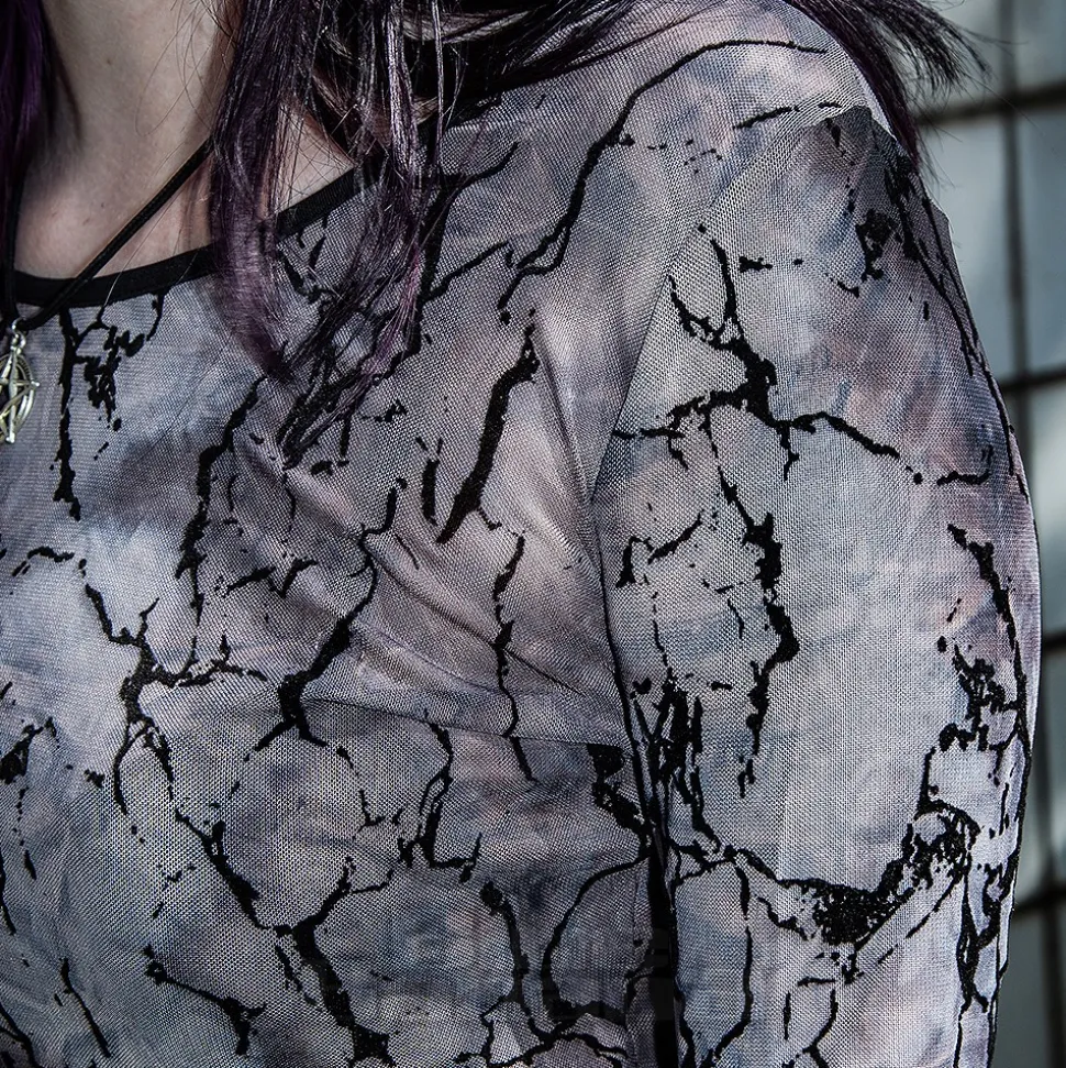 Banned Valkyrie Top (Black/Blue)