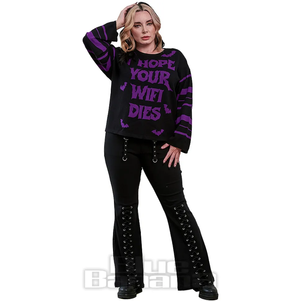 Banned Venus Stride Trousers (Black)