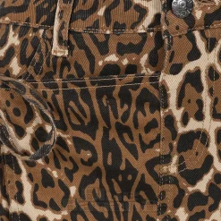 Banned Wild Instincts Shorts (Leopard Print)