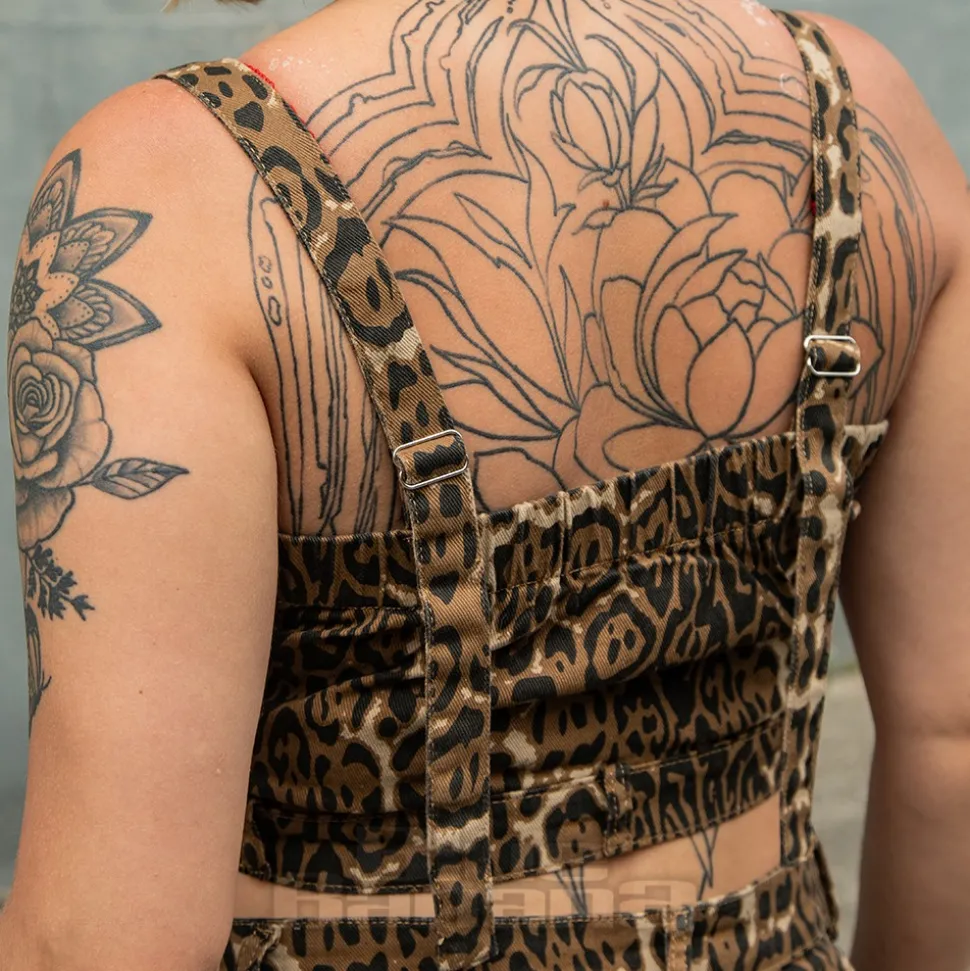 Banned Wild Instincts Top (Leopard Print)