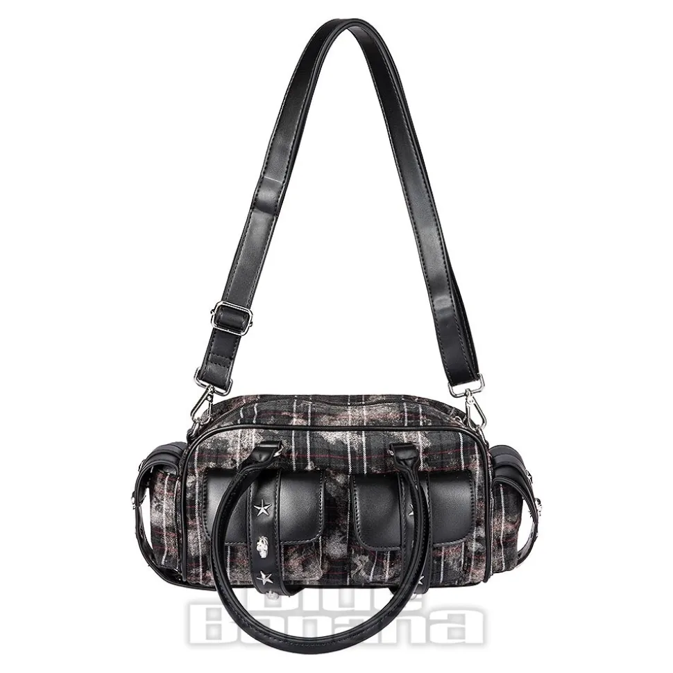 Banned Worn & Wicked Handbag (Black)