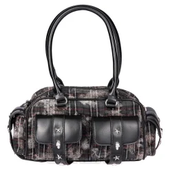 Banned Worn & Wicked Handbag (Black)
