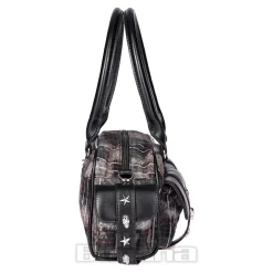 Banned Worn & Wicked Handbag (Black)