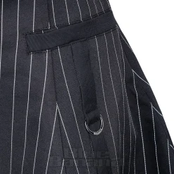 Banned X Blue Banana Pinstripe Core Dress (Black)