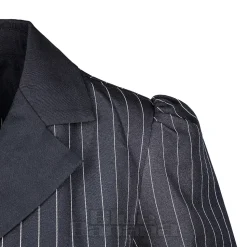 Banned X Blue Banana Pinstripe Core Dress (Black)