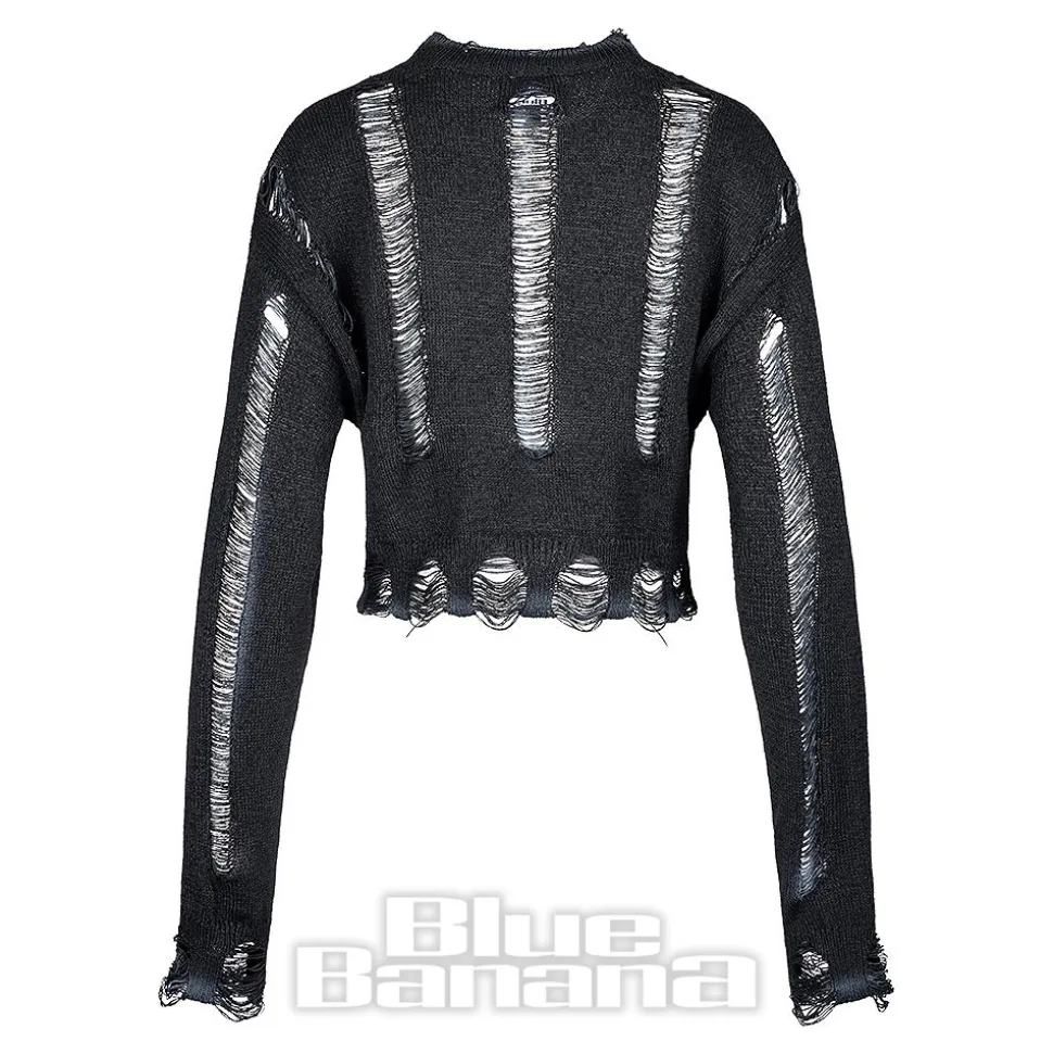 Banned X Blue Banana Prima Jumper (Black)