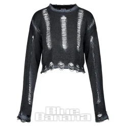 Banned X Blue Banana Prima Jumper (Black)