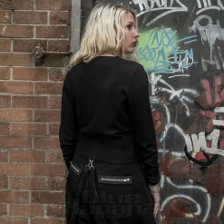 Banned X Blue Banana Roses Cardigan (Black)