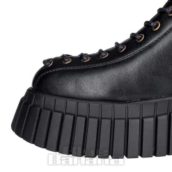 Bleeding Heart 15-Eye Boots (Black)