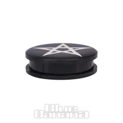 Blue Banana Acrylic Pentagram Ear Plug 26-36mm (Black/White)