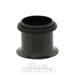 Blue Banana Acrylic Plain Ear Plug 4-10mm (Black)