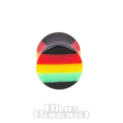 Blue Banana Acrylic Rasta Plug & Stretcher Kit (Multicoloured)