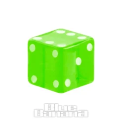 Blue Banana Acrylic UV 4mm Dice Add On (Green)