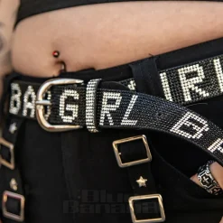 Blue Banana Bad Girls Belt (Black)