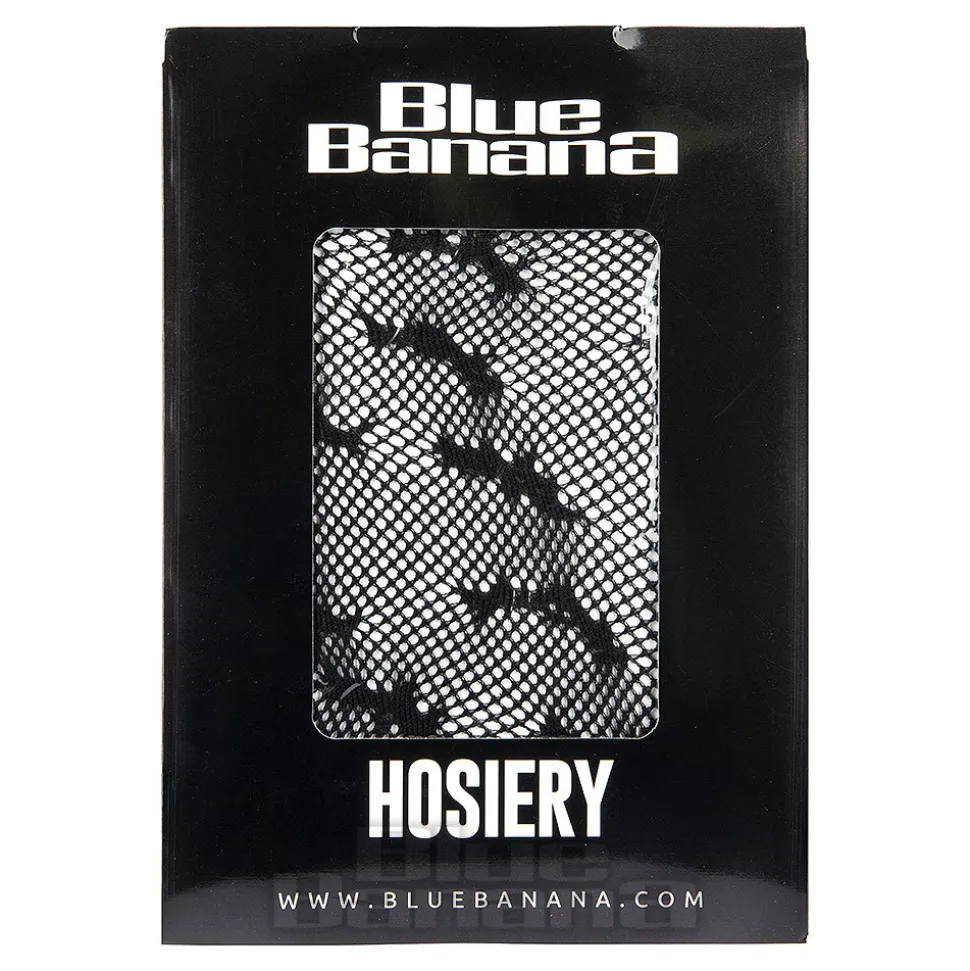Blue Banana Bats Tights (Black)